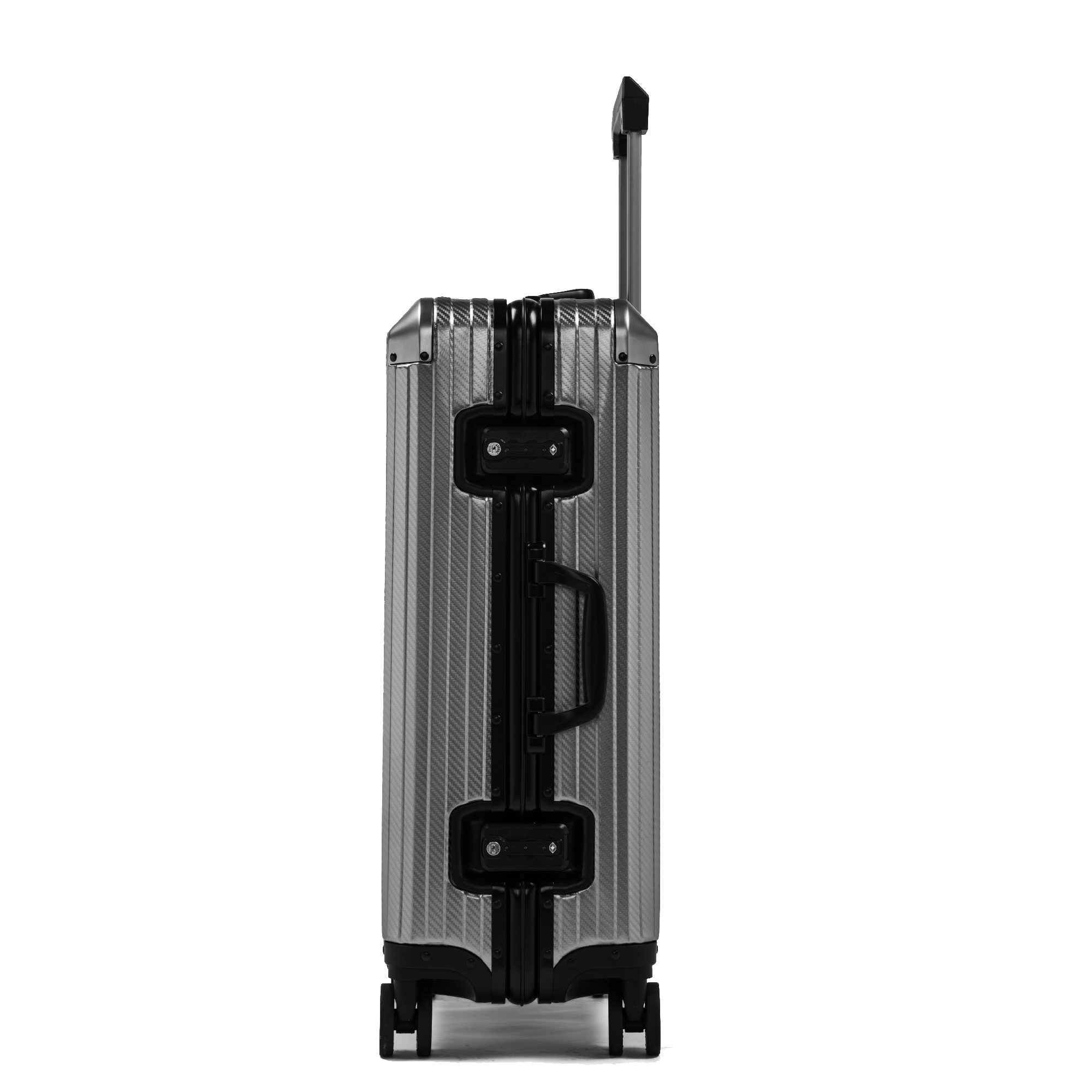 TREK Aluminum Suitcase Gunmetal