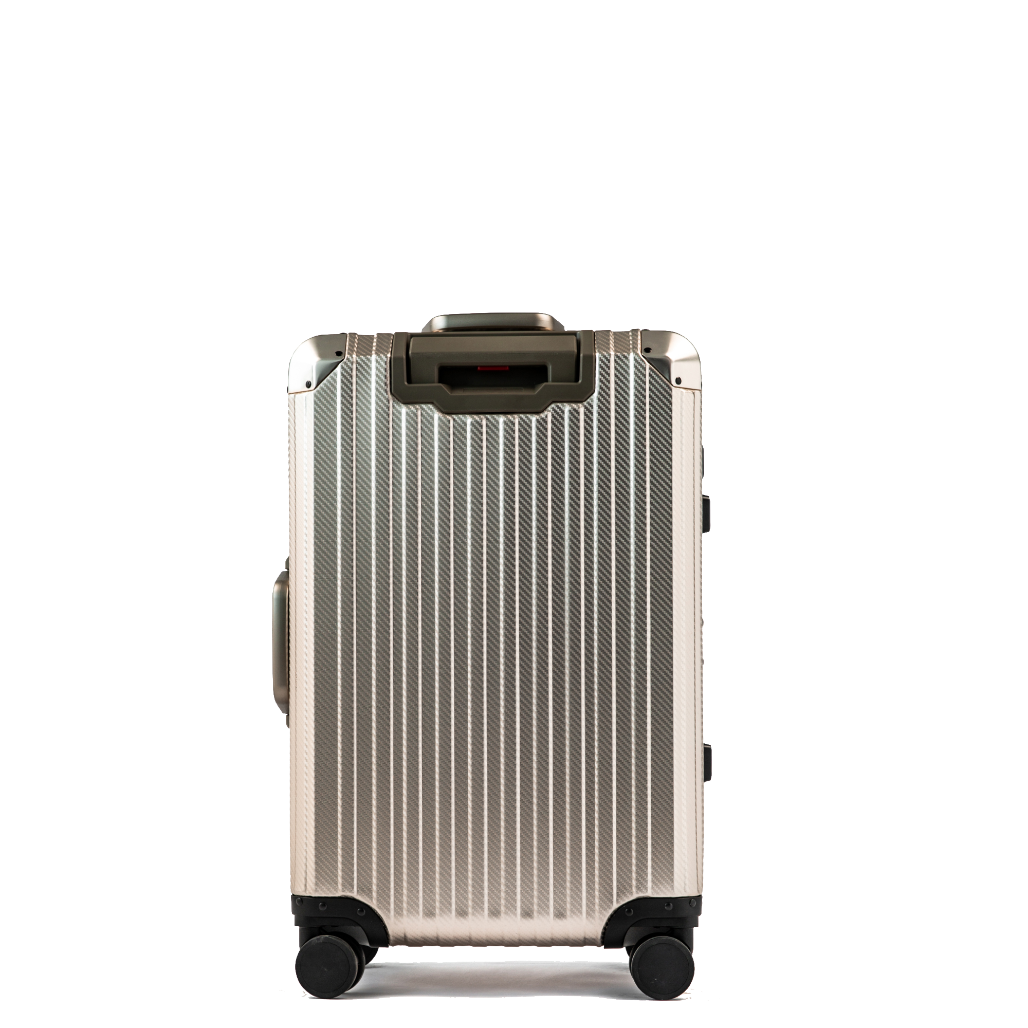 TREK Aluminum Suitcase Champagne