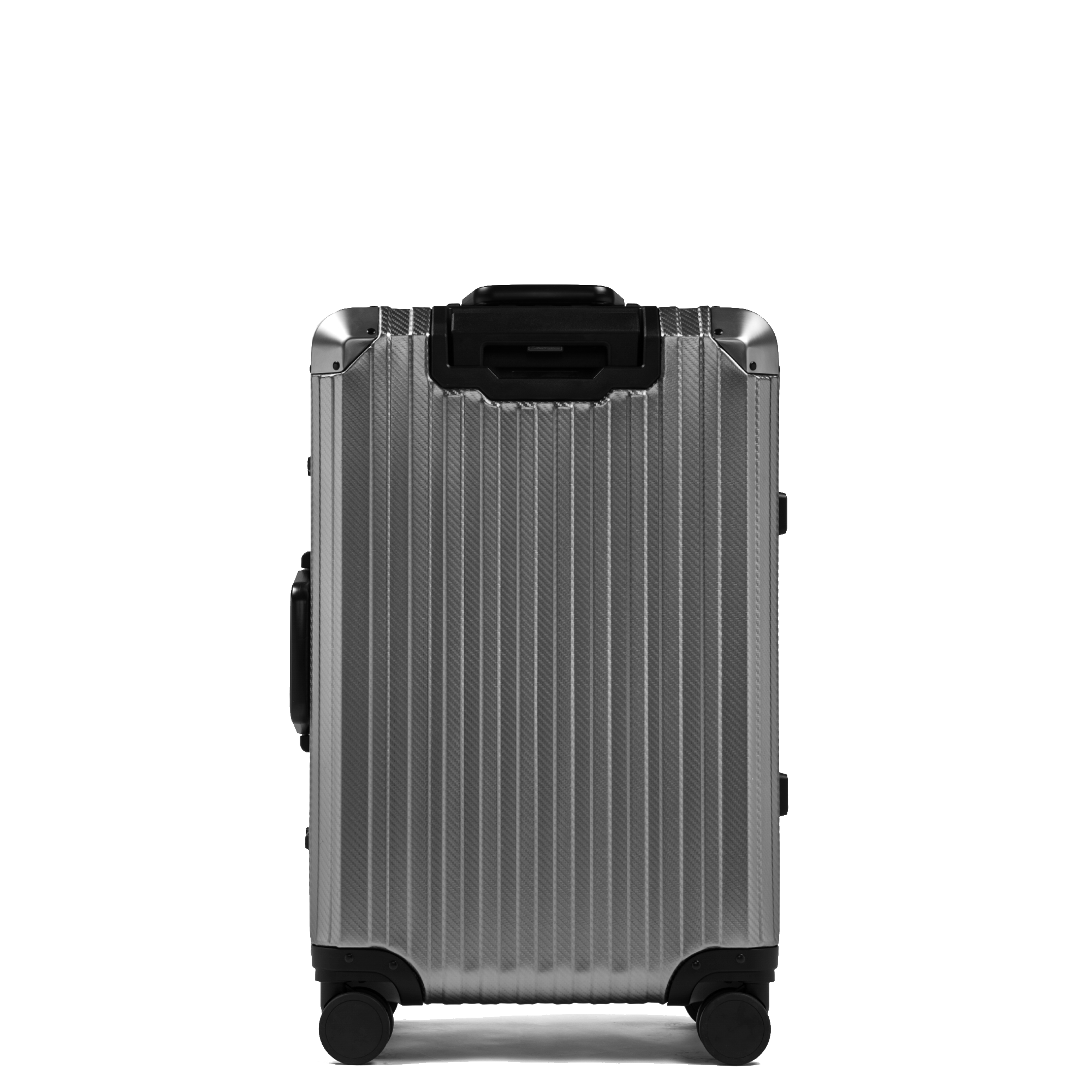 TREK Aluminum Suitcase Gunmetal