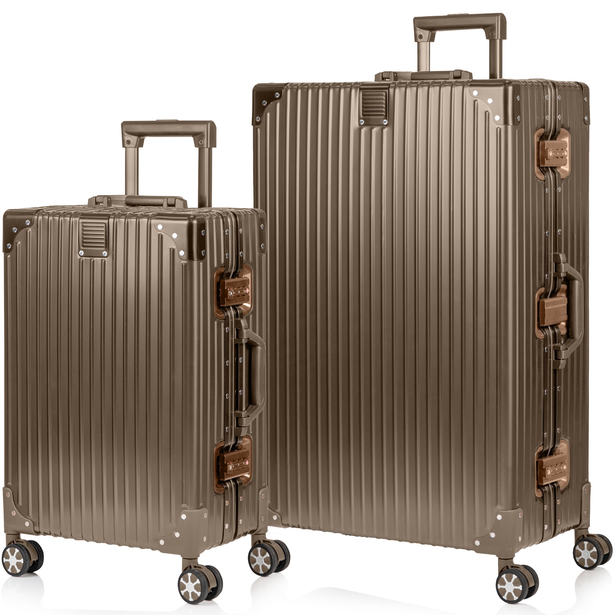 Elite / Aluminum 2-Piece Luggage Set