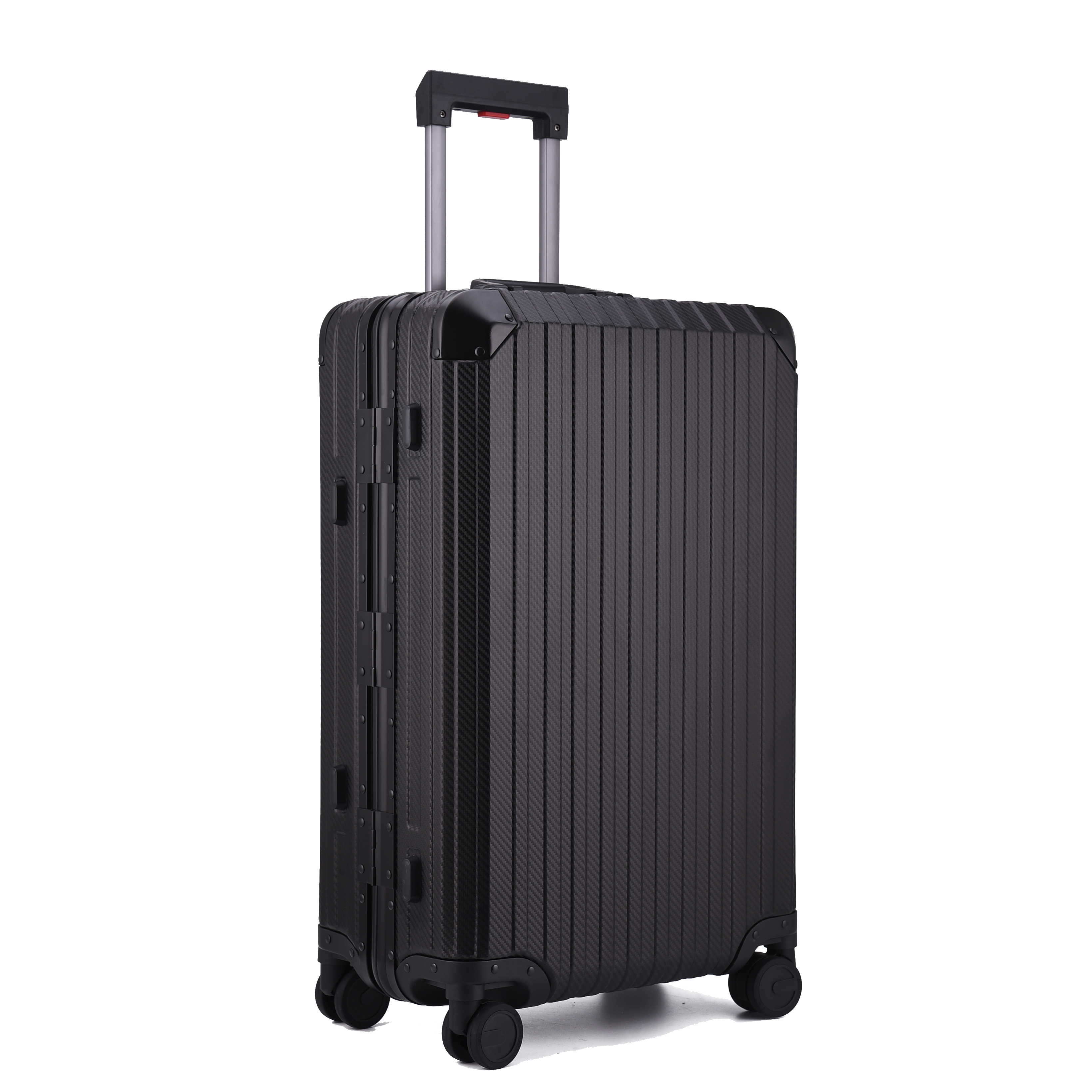 TREK Aluminum Suitcase Black
