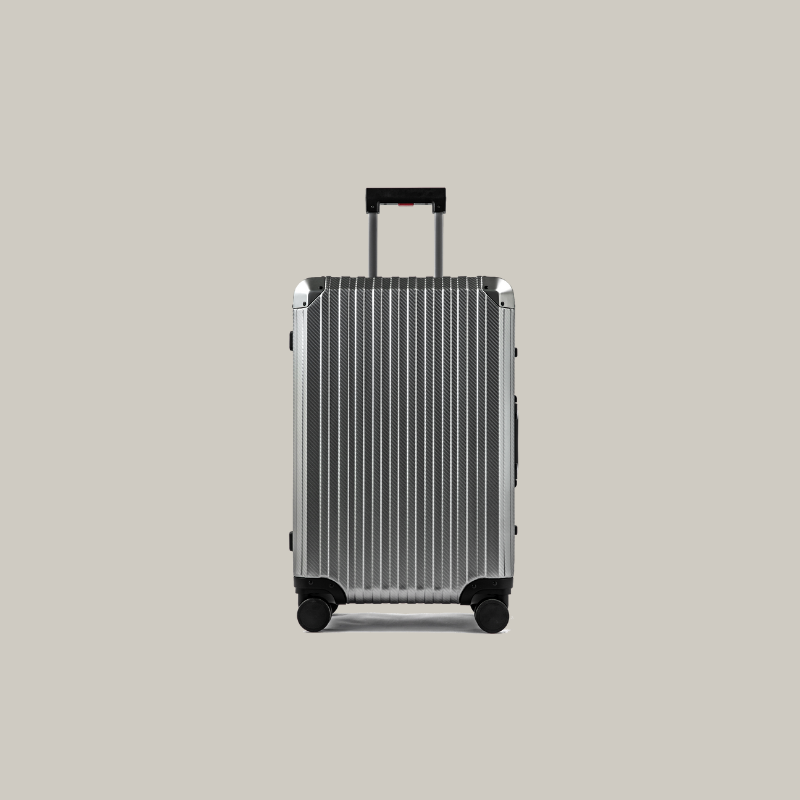 TREK Aluminum Suitcase Gunmetal