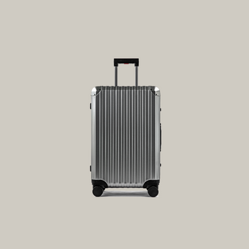 TREK Aluminum Suitcase Gunmetal